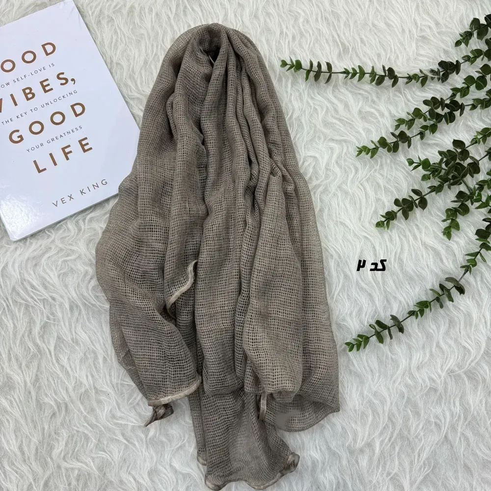 شال کریشه دور گان وارداتی ابعاد 230 در 75 سانتیمتر